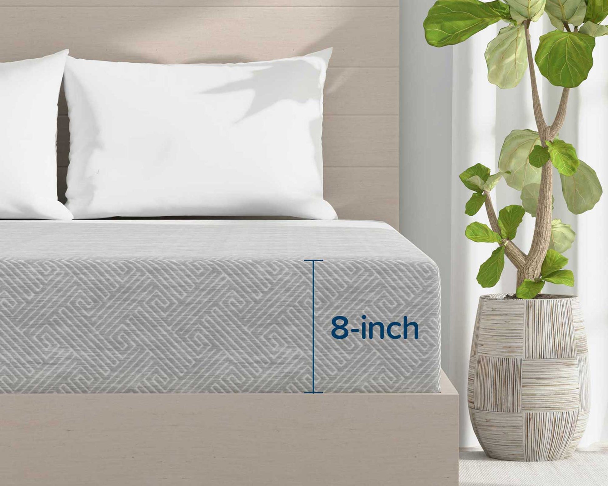 Therapedic 800 Memory Foam Mattress - 8" Model