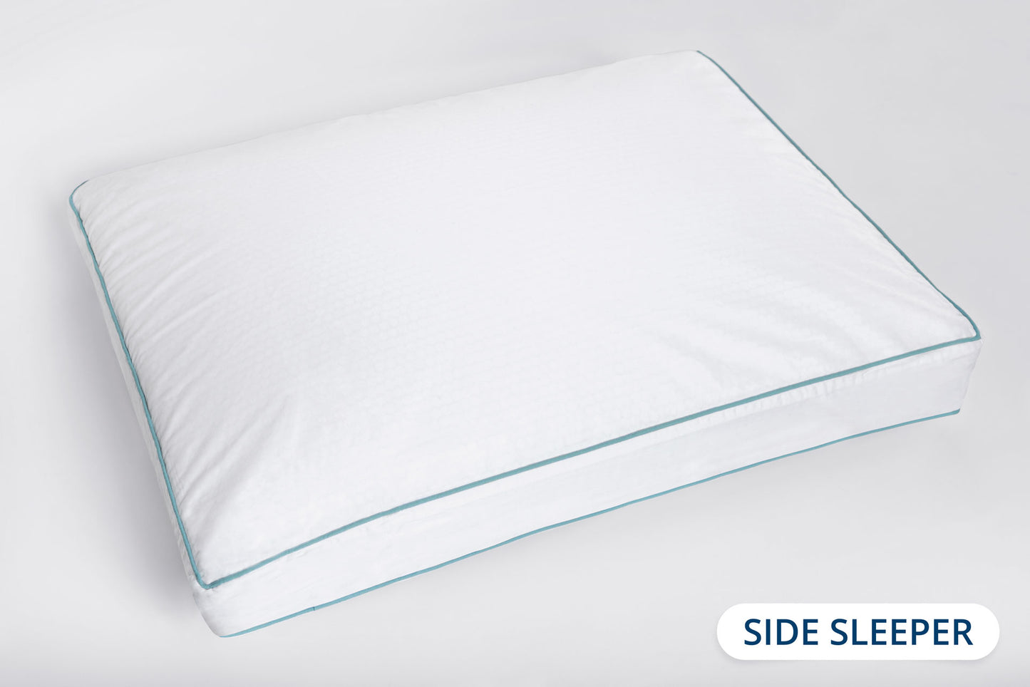 Overhead shot of the agility side sleeper pillow