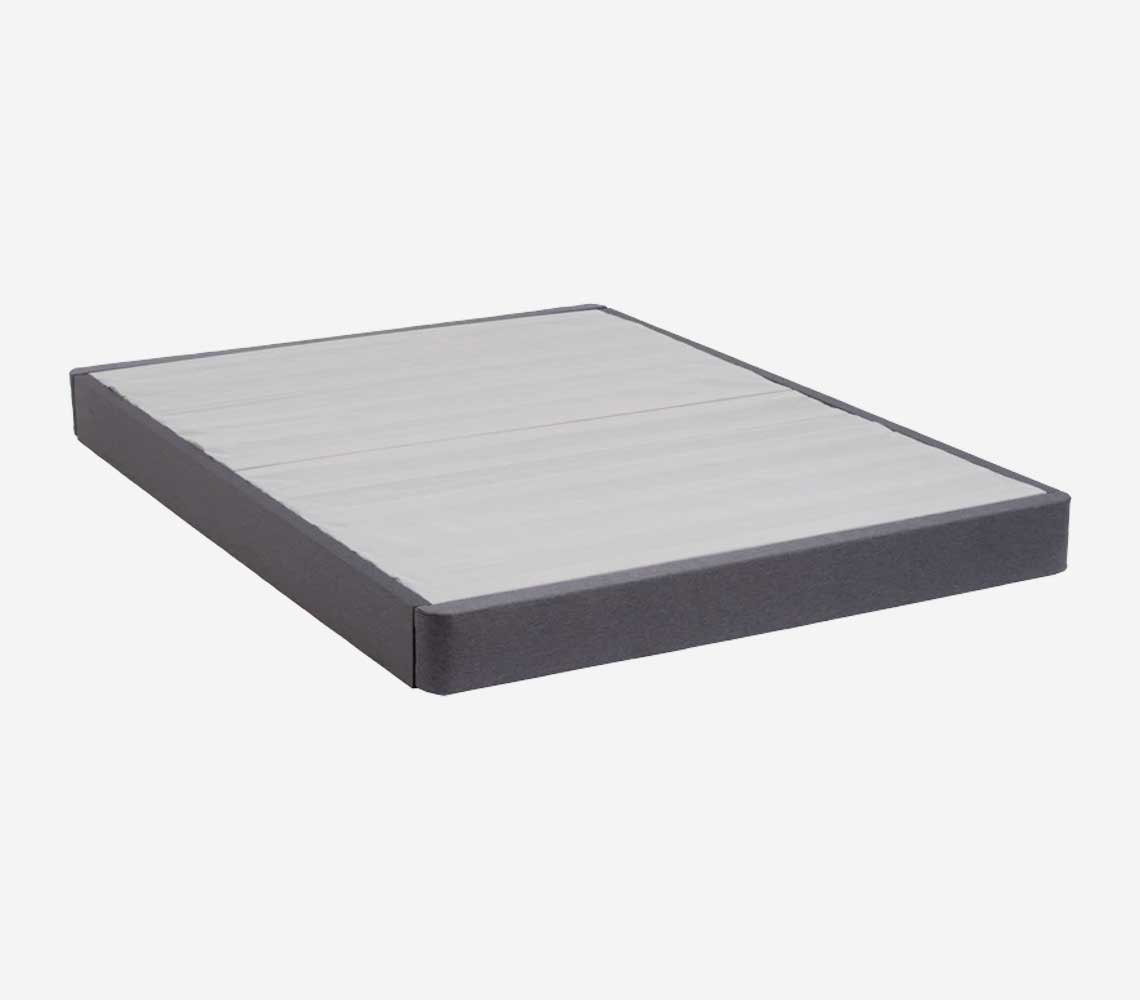 Agility mattress foundation base at an angle on a white background.
